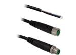 Stewart Connector / Bel M8 A-Code Sensor Cable Assemblies