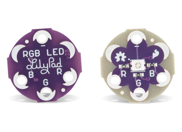 LilyPad RGB LED - SparkFun | Mouser