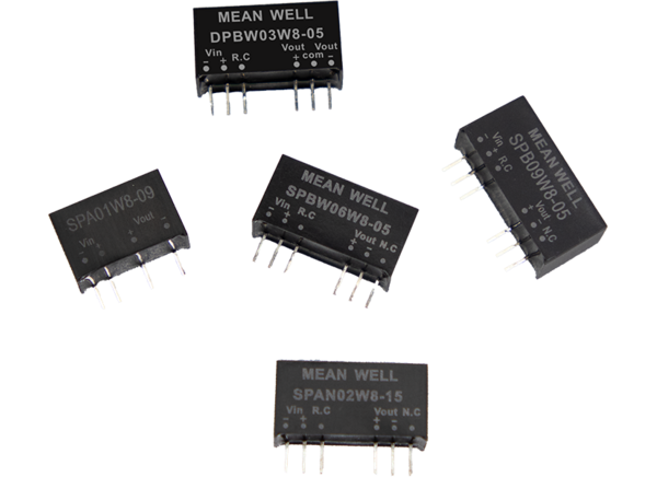 DC-DC Converters - Mean Well | Mouser