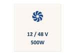 TDK 12V & 48V Inverter Applications in Range of 500W